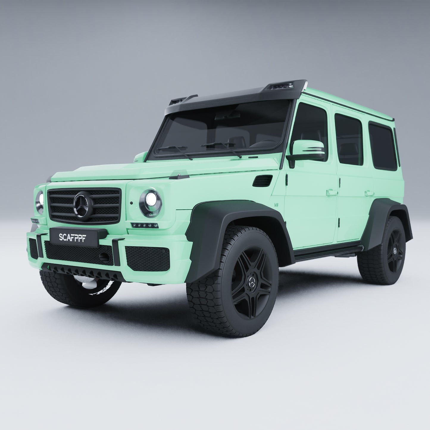 HT Porsche Gray Mysterious Green SPC350