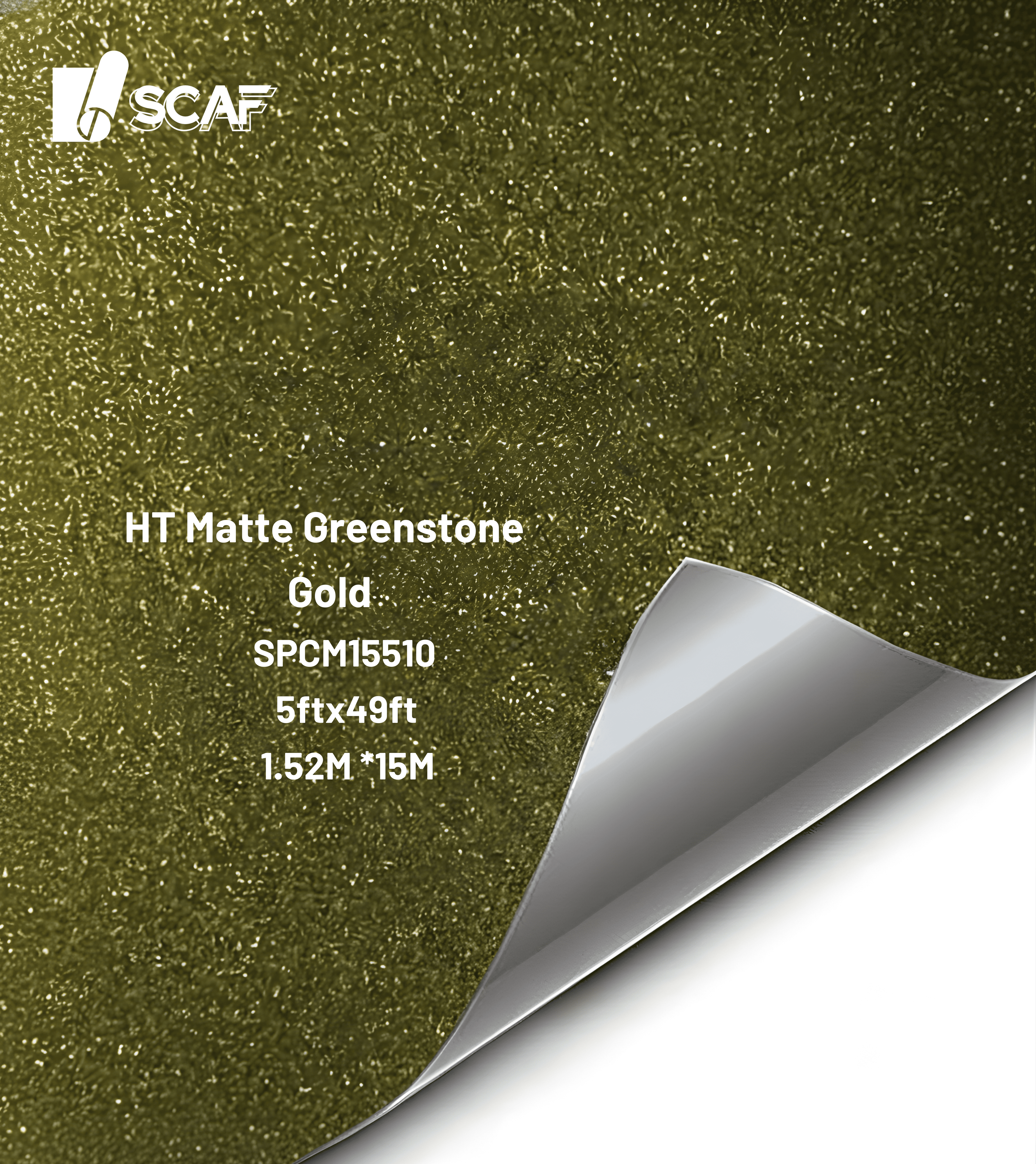 HT Matte Greenstone Gold SPCM15510