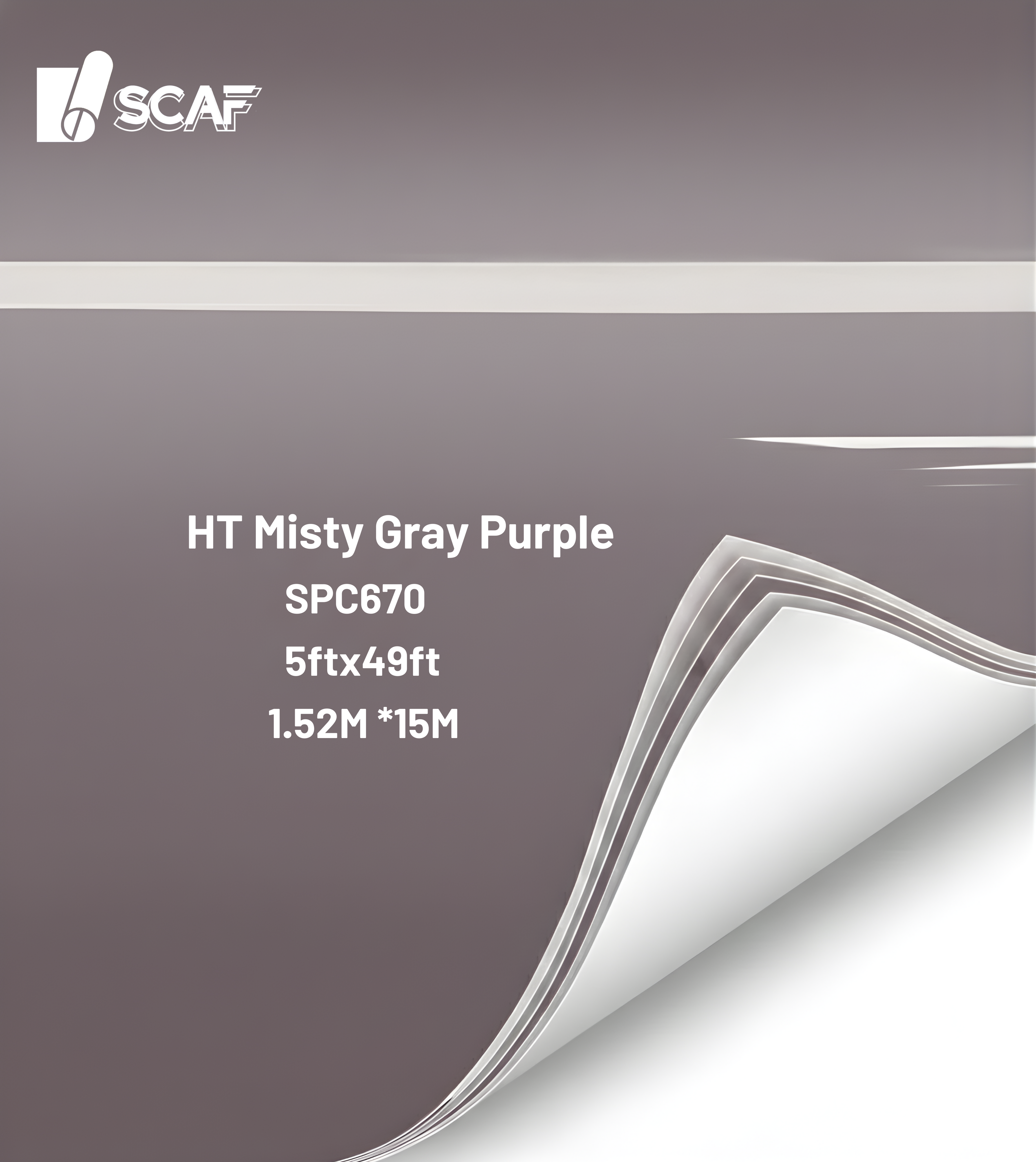 HT Misty Gray Purple SPC670