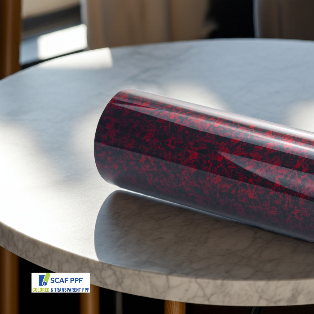 HT Carbon Fiber Frost Red SPCTX120