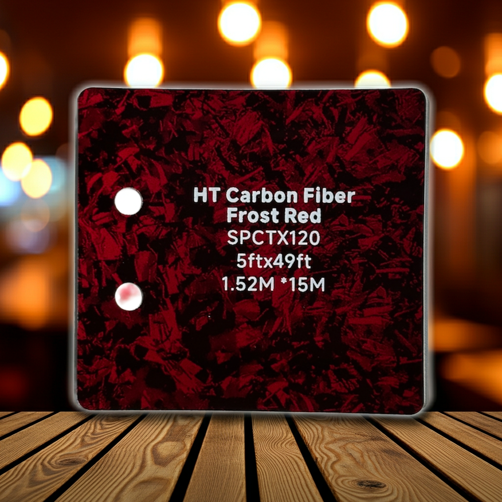 HT Carbon Fiber Frost Red SPCTX120