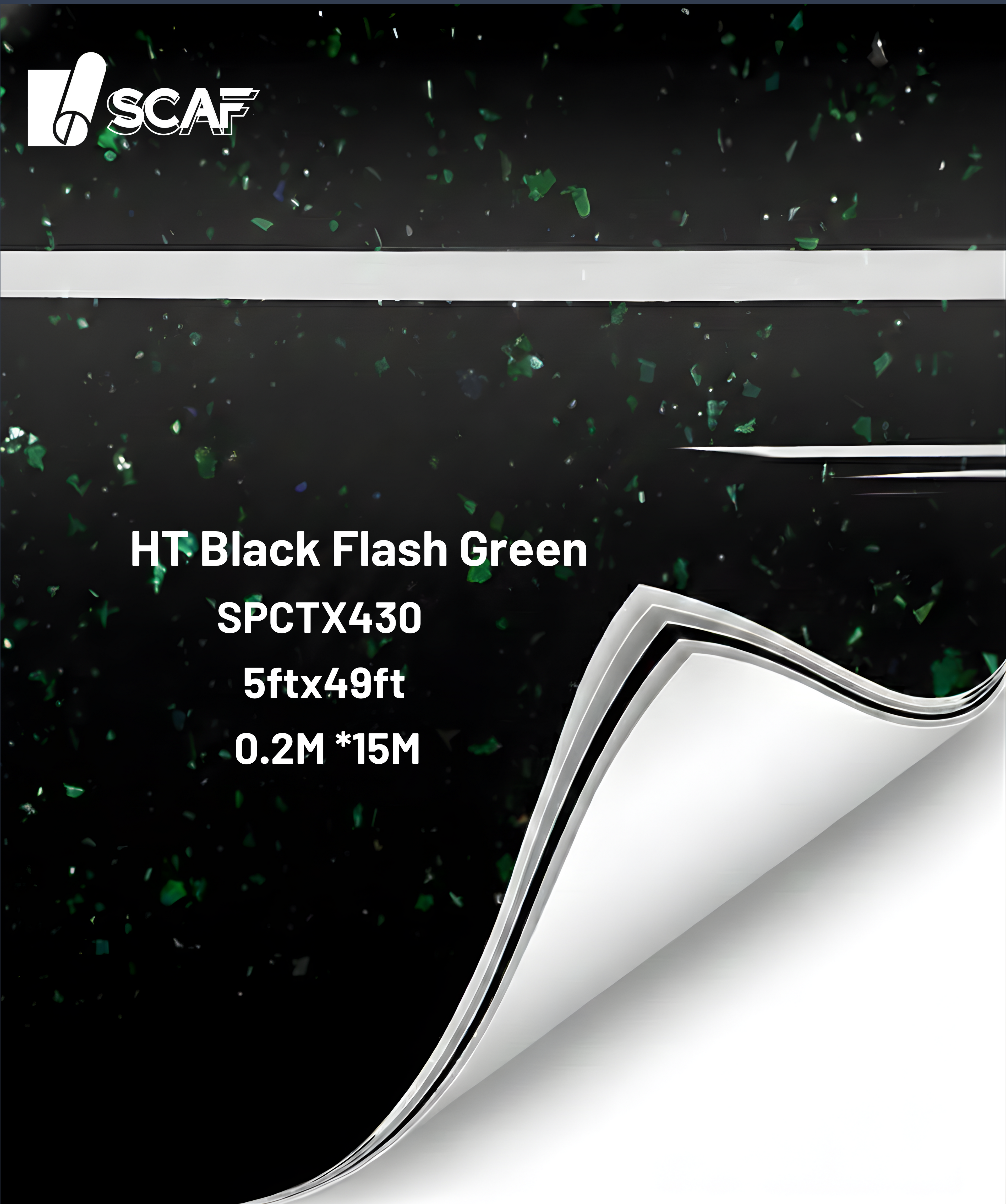 HT Black Flash Green SPCTX430