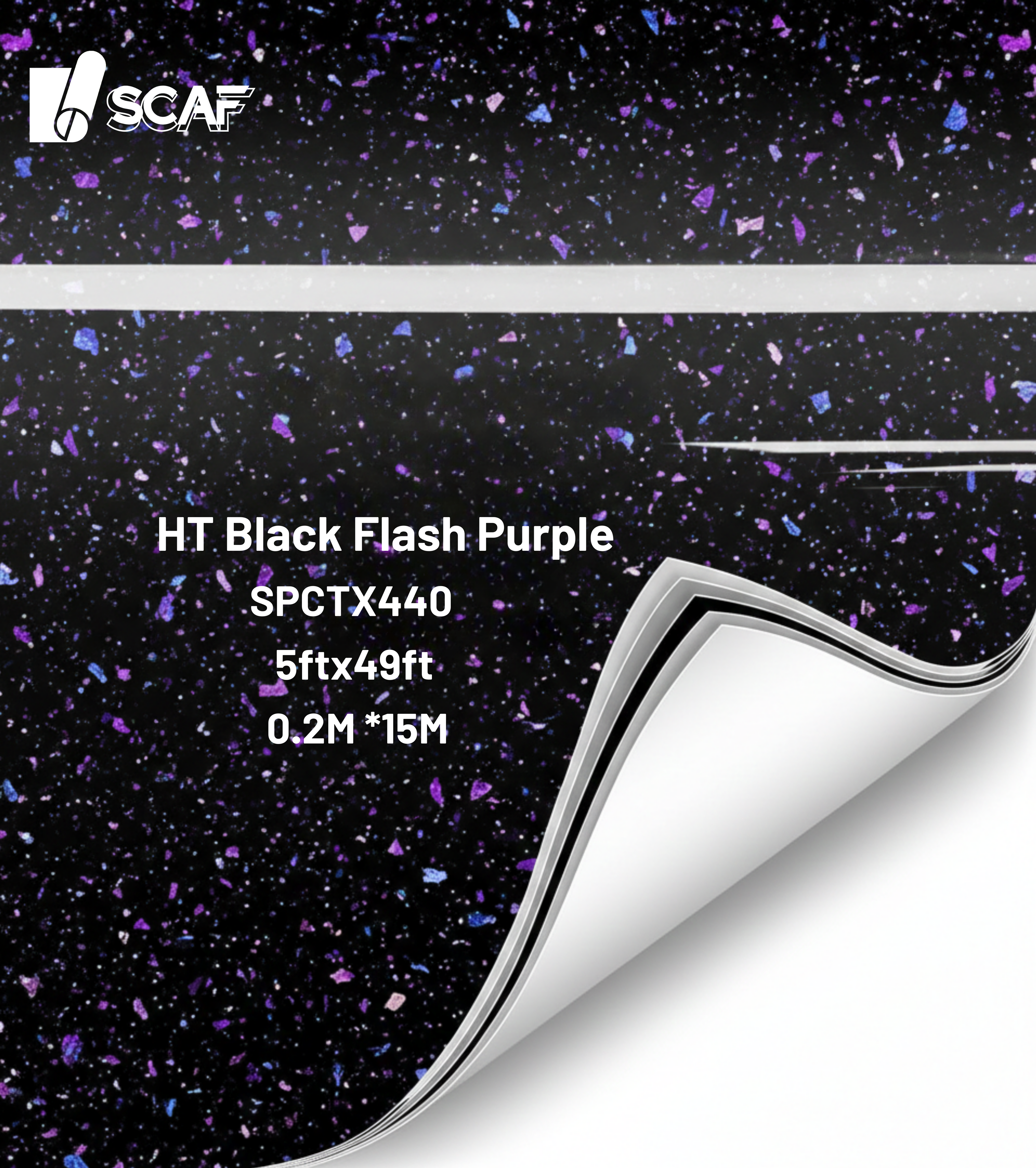 HT Black Flash Purple SPCTX440