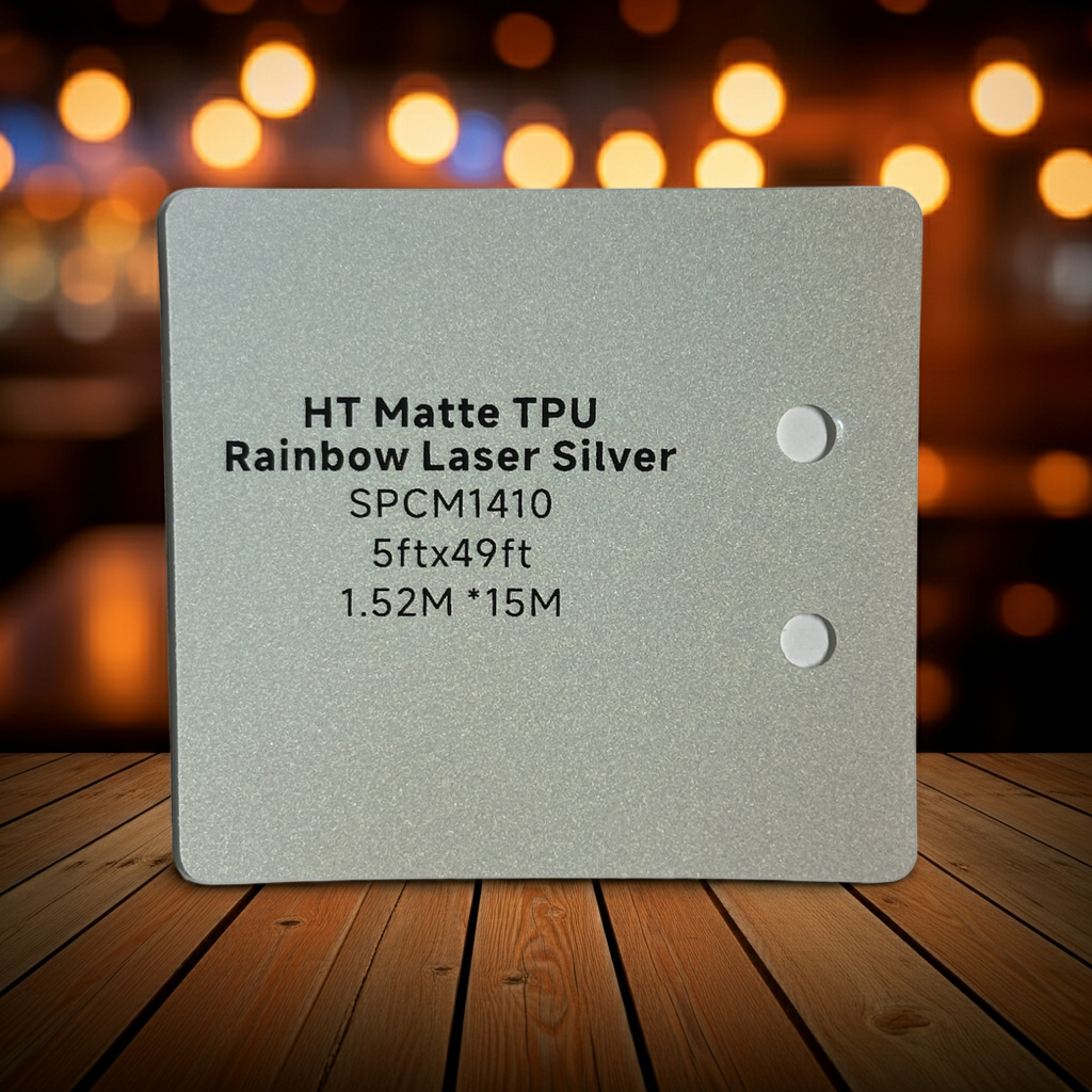 HT Matte TPU Rainbow Laser Silver SPCM1410