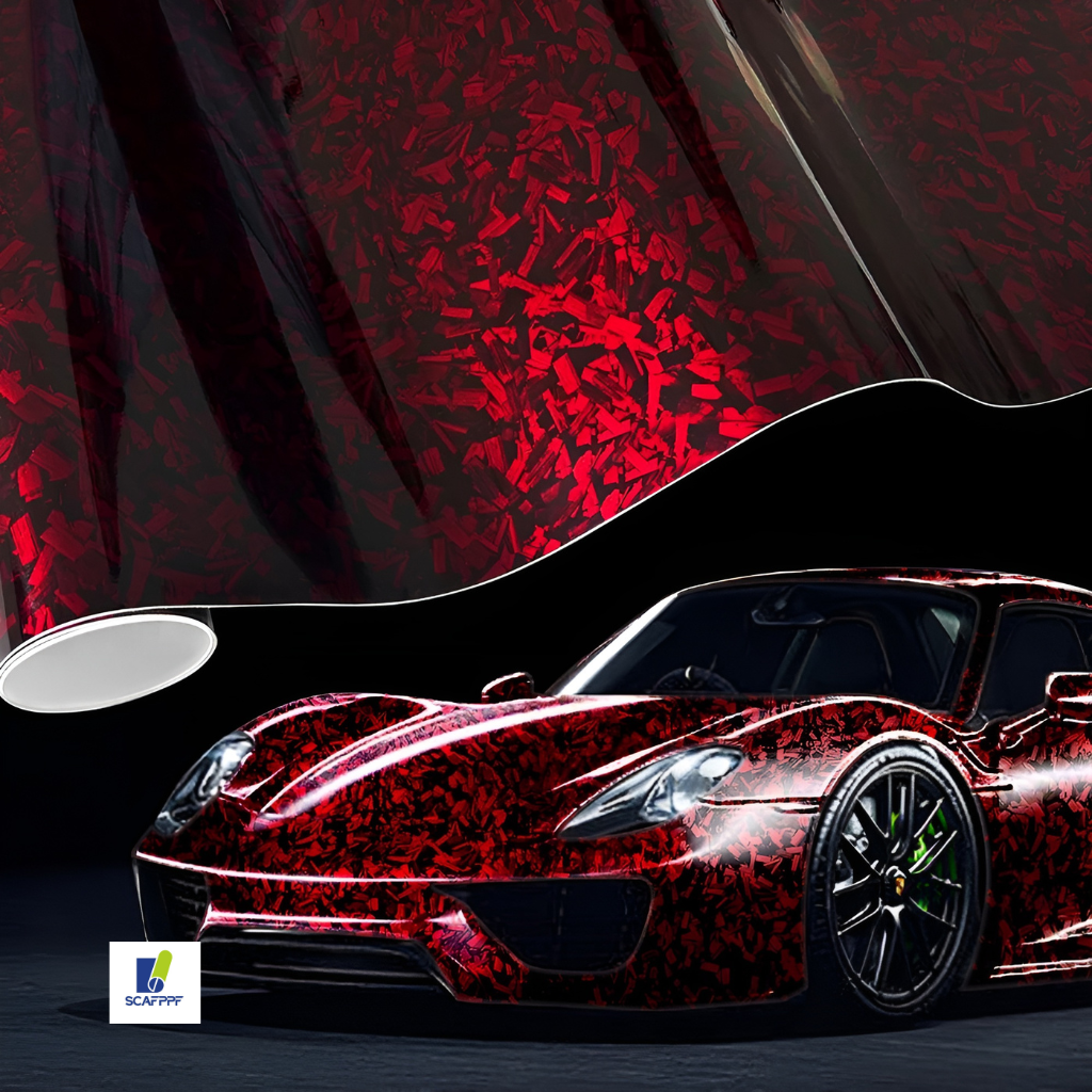 HT Forged carbon Red SPCTX140