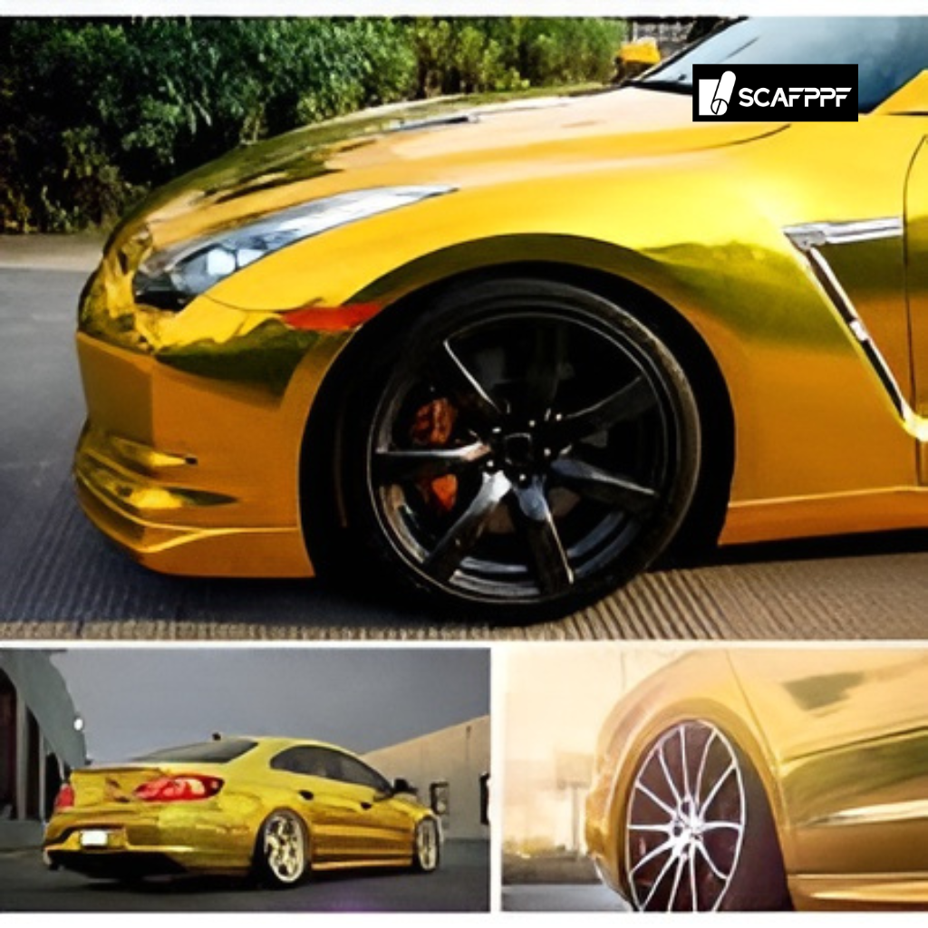 HT Chrome Metal Light Gold SPC3950