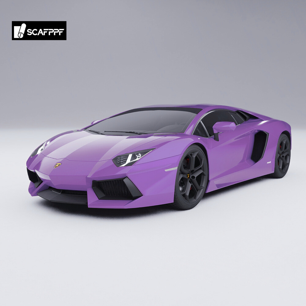 HT Chrome Metal Grape Purple SPC3850