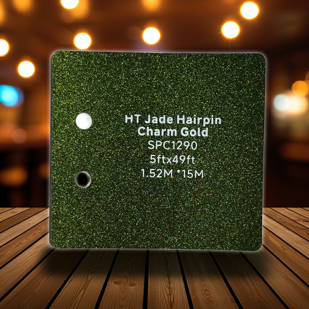 HT Jade Hairpin Charm Gold SPC1290