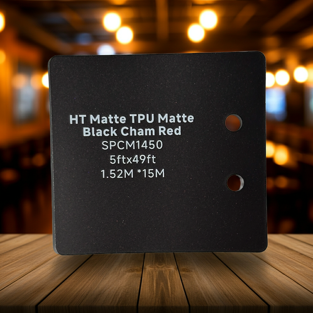 HT Matte TPU Matte Black Cham Red SPCM1450