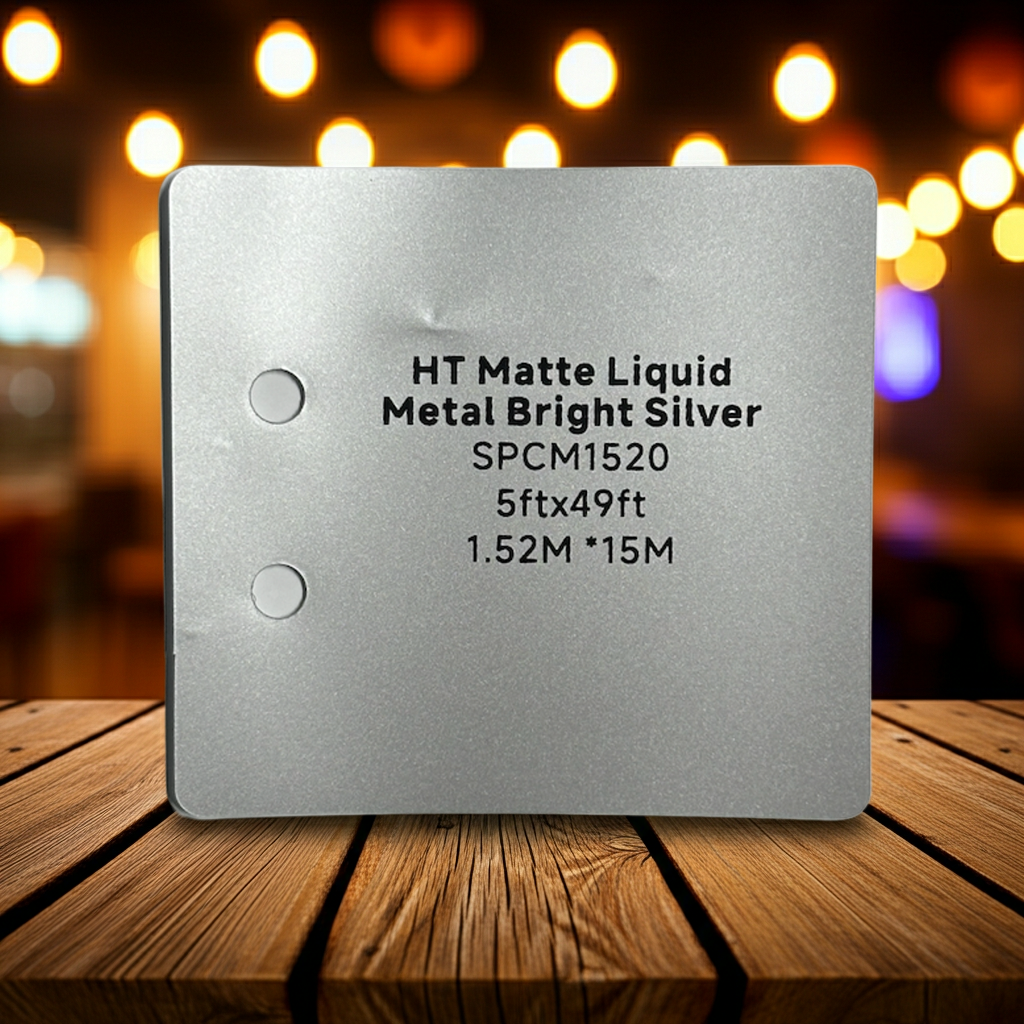 PU Matte HT Liquid Metal Bright Silver SPCM1520