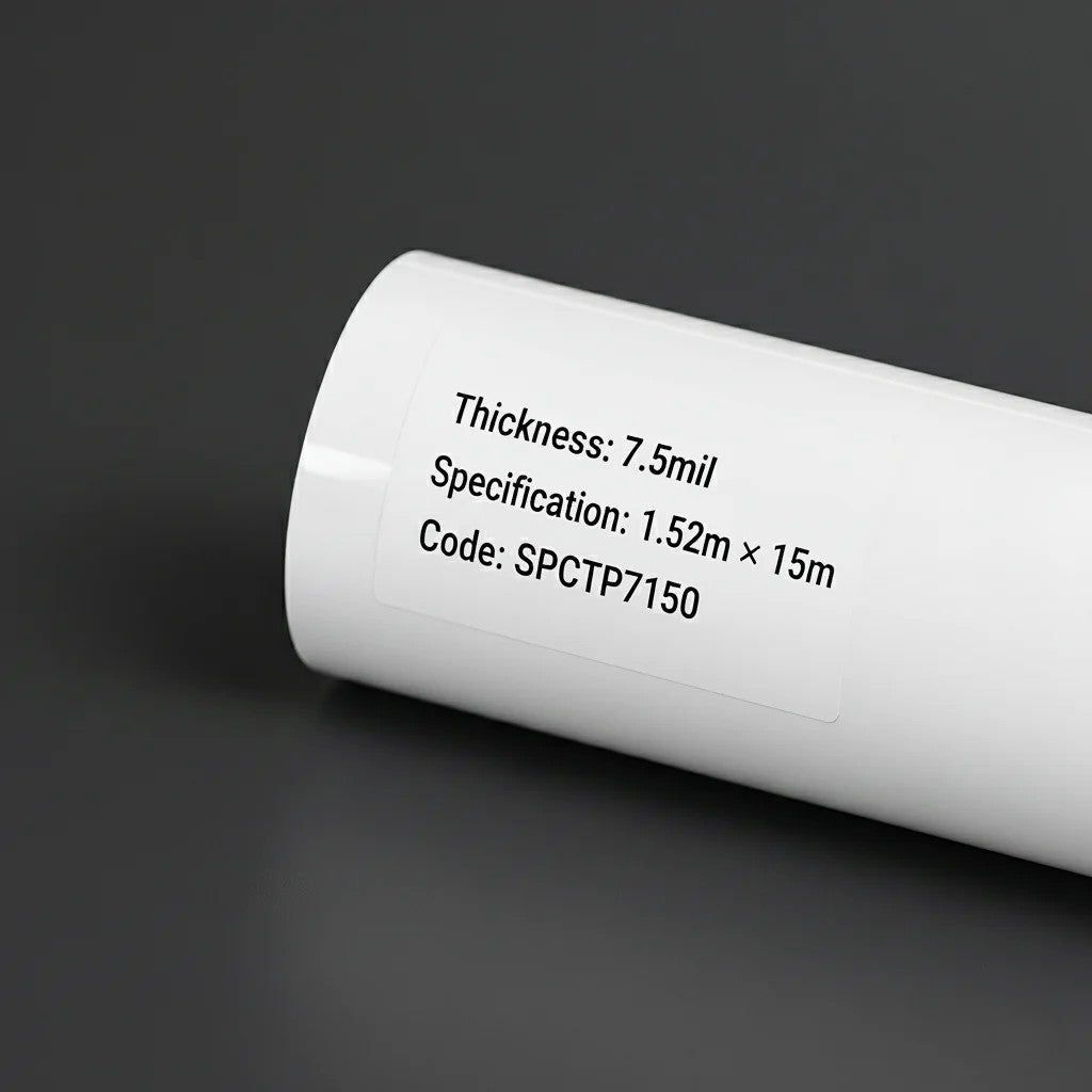 7.5mil Transparent PPF SPCTP7150