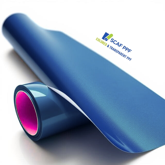 HT Chrome Metal Tranquil Blue PPf Film