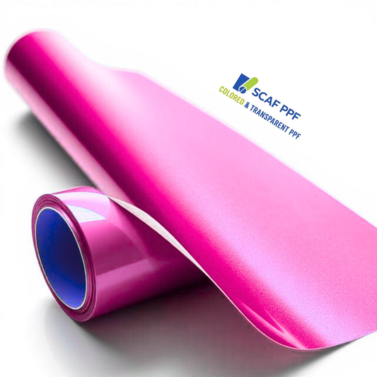 HT Matte Chrome Metal Magenta PPf Film