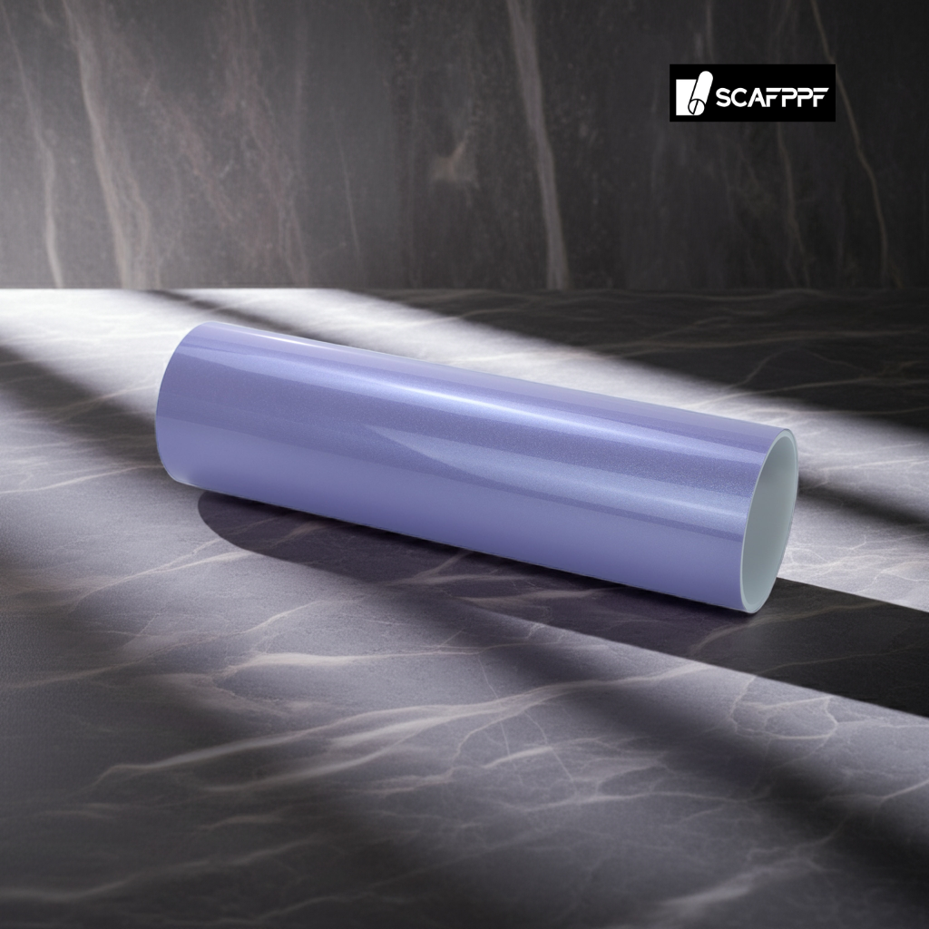 HT Silver Purple Metallic PPf Film