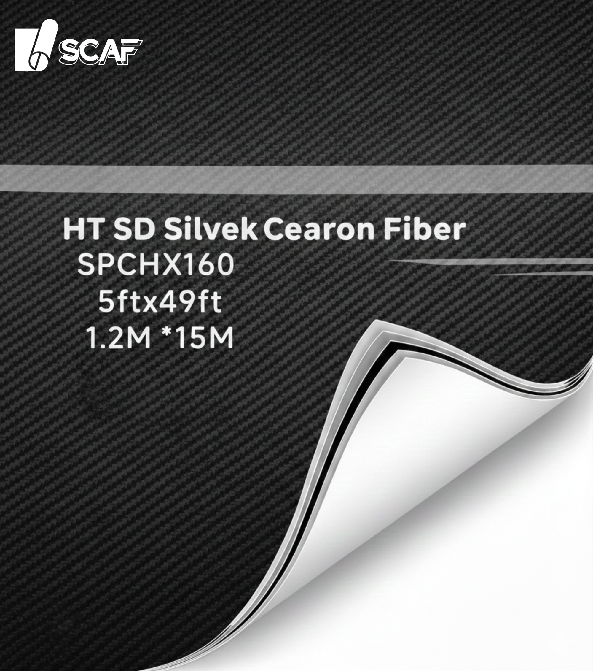 HT 5D Black Carbon fiber SPCTX160