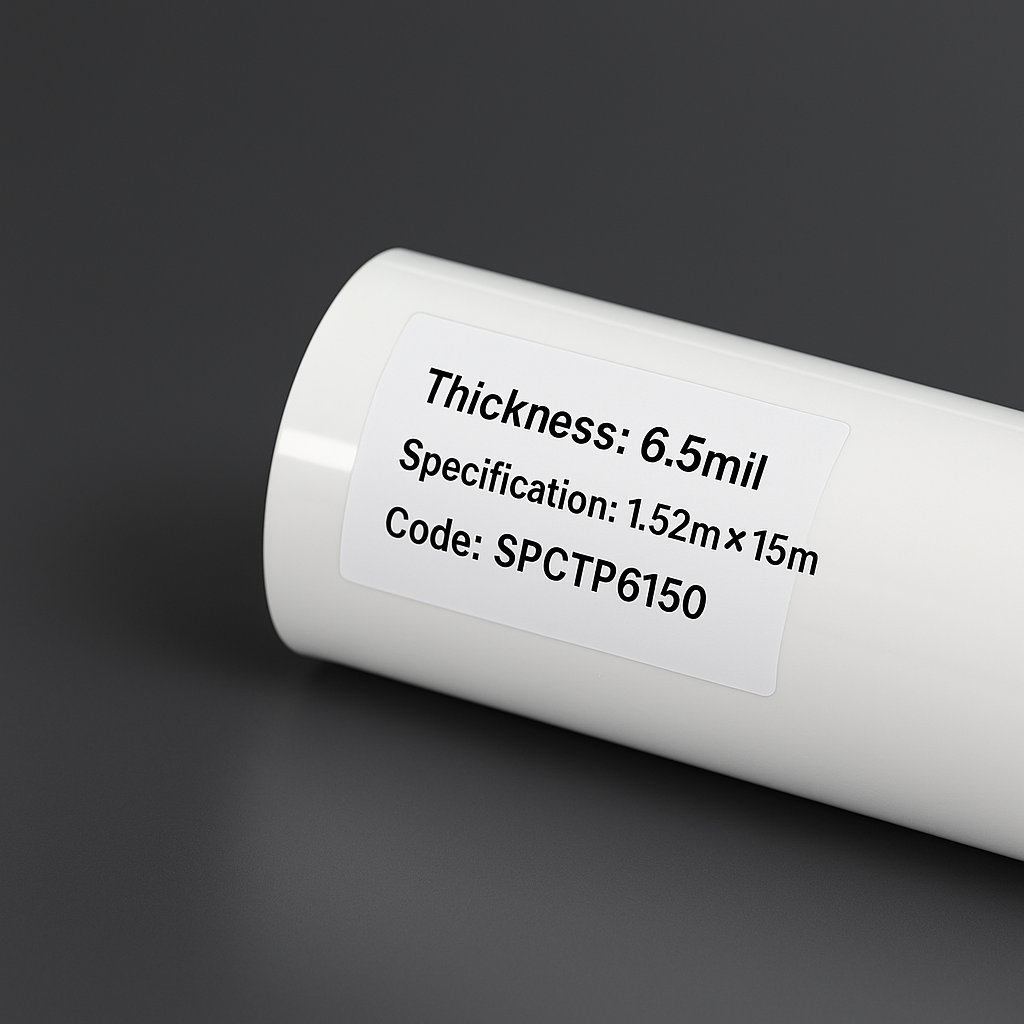 6.5mil Transparent PPF SPCTP6150