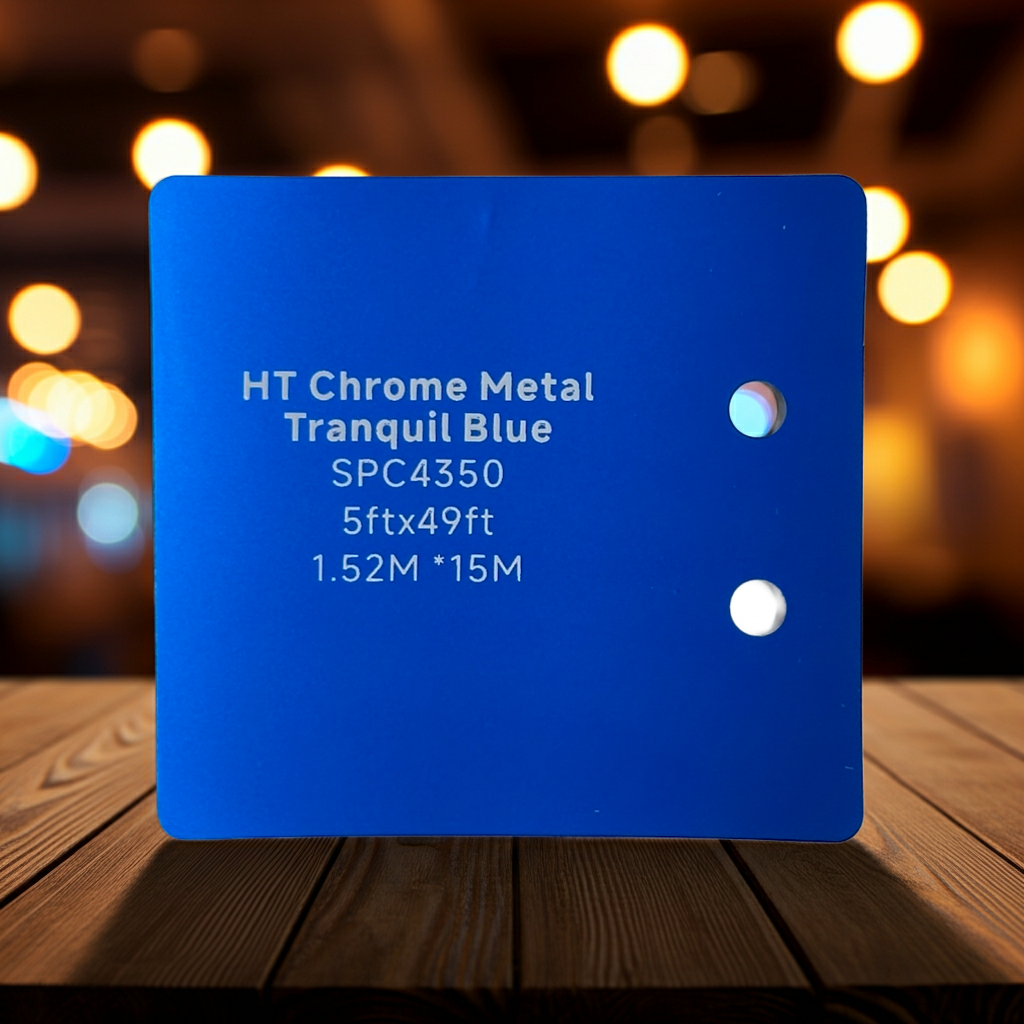 HT Matte Chrome Metal Tranqu Blue SPC4350